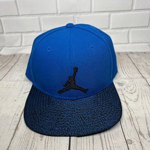 Air Jordan Cement Elephant Jumpman Hat Snapback‎ Cap Royal Blue Men